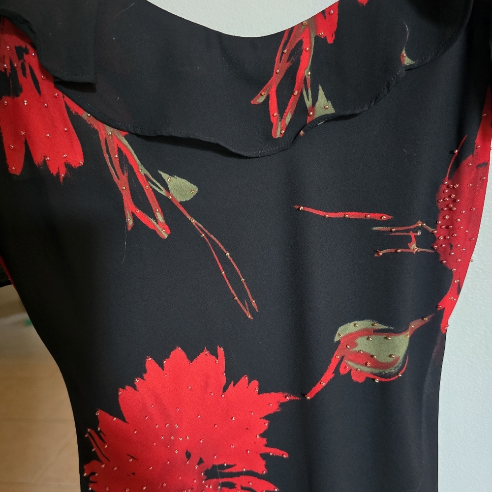 Cache Vintage 90s Y2k Beaded Fairy Dress - Picture 8 of 11